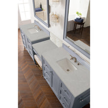 Load image into Gallery viewer, James Martin Copper Cove Encore 122&quot; Silver Gray Double Vanity Set