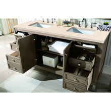 Load image into Gallery viewer, James Martin Chicago 60&quot; Whitewashed Walnut Double Vanity