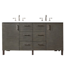 Load image into Gallery viewer, James Martin Metropolitan 60&quot; Silver Oak Double Vanity- James Martin