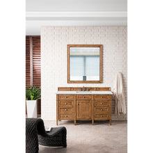 Load image into Gallery viewer, James Martin Brittany 60&quot;  Saddle Brown Single Vanity