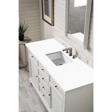 Load image into Gallery viewer, James Martin Providence 60&quot; Bright White Single Vanity