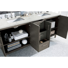 Load image into Gallery viewer, James Martin Metropolitan 72&quot; Silver Oak Double Vanity