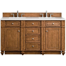 Load image into Gallery viewer, James Martin Bristol 60&quot; Saddle Brown Double Vanity- James Martin