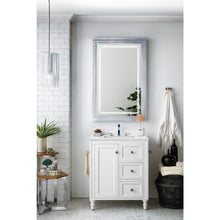 Load image into Gallery viewer, James Martin Copper Cove Encore 30&quot; Bright White Single Vanity