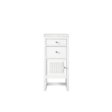 Load image into Gallery viewer, James Martin Athens 15 Cabinet w/ Drawers &amp; Door Glossy White