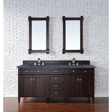 Load image into Gallery viewer, James Martin Brittany 72&quot;  Burnished Mahogany Double Vanity