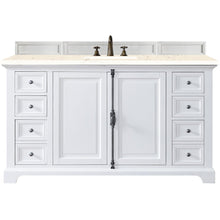 Load image into Gallery viewer, James Martin Providence 60&quot; Bright White Single Vanity- James Martin