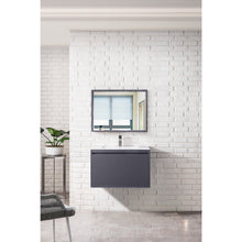 Load image into Gallery viewer, James Martin Milan 31.5&quot; Modern Grey Single Vanity