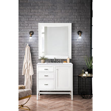 Load image into Gallery viewer, James Martin Addison 36&quot; Glossy White Single Vanity