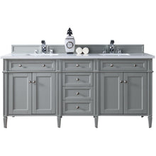 Load image into Gallery viewer, James Martin Brittany 72&quot;  Urban Gray Double Vanity- James Martin