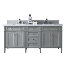 Load image into Gallery viewer, James Martin Brittany 72&quot;  Urban Gray Double Vanity
