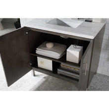 Load image into Gallery viewer, James Martin Metropolitan 36&quot; Silver Oak Single Vanity