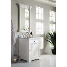 Load image into Gallery viewer, James Martin Savannah 26&quot; Bright White Single Vanity