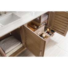 Load image into Gallery viewer, James Martin Portland 60&quot; Whitewashed Walnut Double Vanity