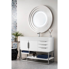 Load image into Gallery viewer, James Martin Columbia 48&quot; Glossy White Single Vanity