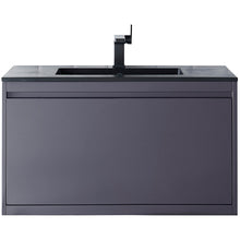 Load image into Gallery viewer, James Martin Milan 35.4&quot; Modern Grey Single Vanity- James Martin