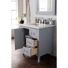 Load image into Gallery viewer, James Martin Palisades 30&quot; Silver Gray Single Vanity