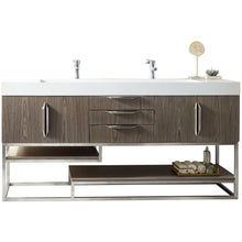 Load image into Gallery viewer, James Martin Columbia 72&quot; Ash Gray Double Vanity- James Martin