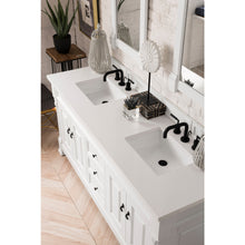 Load image into Gallery viewer, James Martin Brookfield 72&quot; Bright White Double Vanity