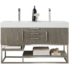 Load image into Gallery viewer, James Martin Columbia 59&quot; Ash Gray Double Vanity- James Martin