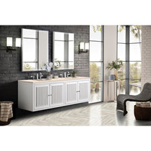 Load image into Gallery viewer, James Martin Athens 72&quot; Glossy White Double Vanity