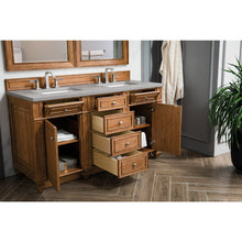 Load image into Gallery viewer, James Martin Bristol 60&quot; Saddle Brown Double Vanity