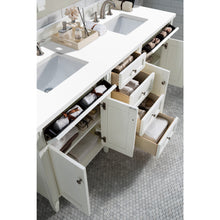 Load image into Gallery viewer, James Martin Brittany 72&quot; Bright White Double Vanity