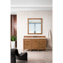 Load image into Gallery viewer, James Martin Brittany 60&quot;  Saddle Brown Single Vanity- James Martin