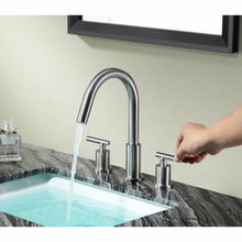 Load image into Gallery viewer, Roman 8 in. Widespread 2-Handle Bathroom Faucet in Brushed Nickel- Anzzi