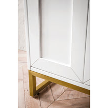 Load image into Gallery viewer, James Martin Chianti 24&quot; Glossy White - Radiant Gold Single Vanity
