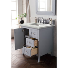 Load image into Gallery viewer, James Martin Palisades 30&quot; Silver Gray Single Vanity