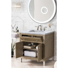 Load image into Gallery viewer, James Martin Chicago 30&quot; Whitewashed Walnut Single Vanity
