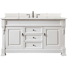 Load image into Gallery viewer, James Martin Brookfield 60&quot; Bright White Single Vanity- James Martin
