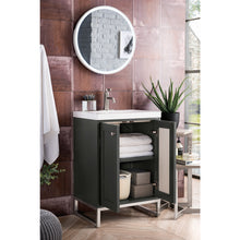 Load image into Gallery viewer, James Martin Chianti 24&quot; Mineral Grey - Brushed Nickel Single Vanity