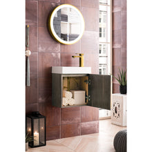 Load image into Gallery viewer, James Martin Columbia 16&quot; Ash Gray Single Vanity