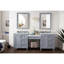 Load image into Gallery viewer, James Martin Copper Cove Encore 86&quot; Silver Gray Double Vanity Set- James Martin