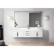 Load image into Gallery viewer, James Martin Mercer Island 72&quot; Glossy White Single Vanity
