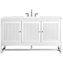Load image into Gallery viewer, James Martin Athens 60&quot; Glossy White Single Vanity- James Martin