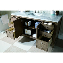 Load image into Gallery viewer, James Martin Chicago 60&quot; Whitewashed Walnut Single Vanity