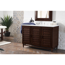 Load image into Gallery viewer, James Martin Portland 48&quot; Burnished Mahogany Single Vanity