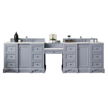 Load image into Gallery viewer, James Martin De Soto 118&quot; Silver Gray Double Vanity Set- James Martin