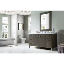Load image into Gallery viewer, James Martin Metropolitan 60&quot; Silver Oak Single Vanity