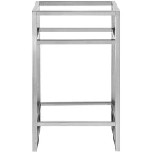 Load image into Gallery viewer, James Martin Boston 20&quot; Brushed Nickel Stainless Steel Sink Console- James Martin
