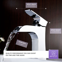 Load image into Gallery viewer, Forza Series Single Hole Single-Handle Low-Arc Bathroom Faucet in Polished Chrome- Anzzi