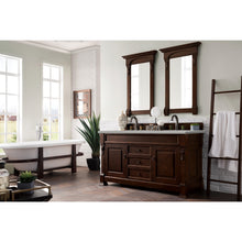 Load image into Gallery viewer, James Martin Brookfield 60&quot; Burnished Mahogany Double Vanity