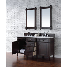 Load image into Gallery viewer, James Martin Brittany 60&quot;Burnished Mahogany Double Vanity