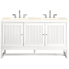 Load image into Gallery viewer, James Martin Athens 60&quot; Glossy White Double Vanity- James Martin