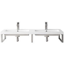 Load image into Gallery viewer, James Martin Three Boston 18&quot; Brushed Nickel Wall Brackets- James Martin