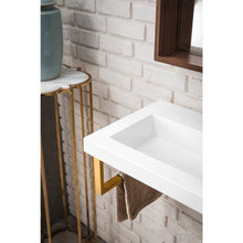 Load image into Gallery viewer, James Martin Two Boston 15 1/4&quot; Radiant Gold Wall Brackets