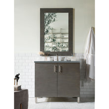 Load image into Gallery viewer, James Martin Metropolitan 36&quot; Silver Oak Single Vanity